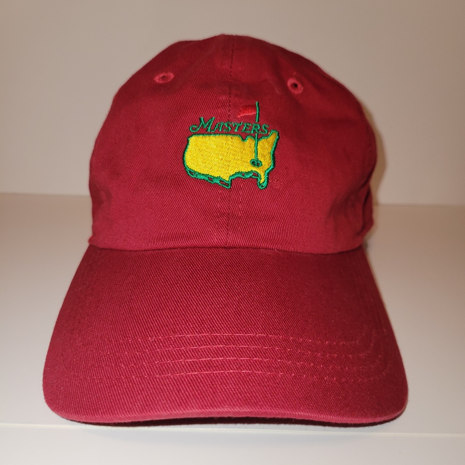 Masters Ahead Usa Strapback Hat Cap Augusta Georgia Golf Pga Tour Red